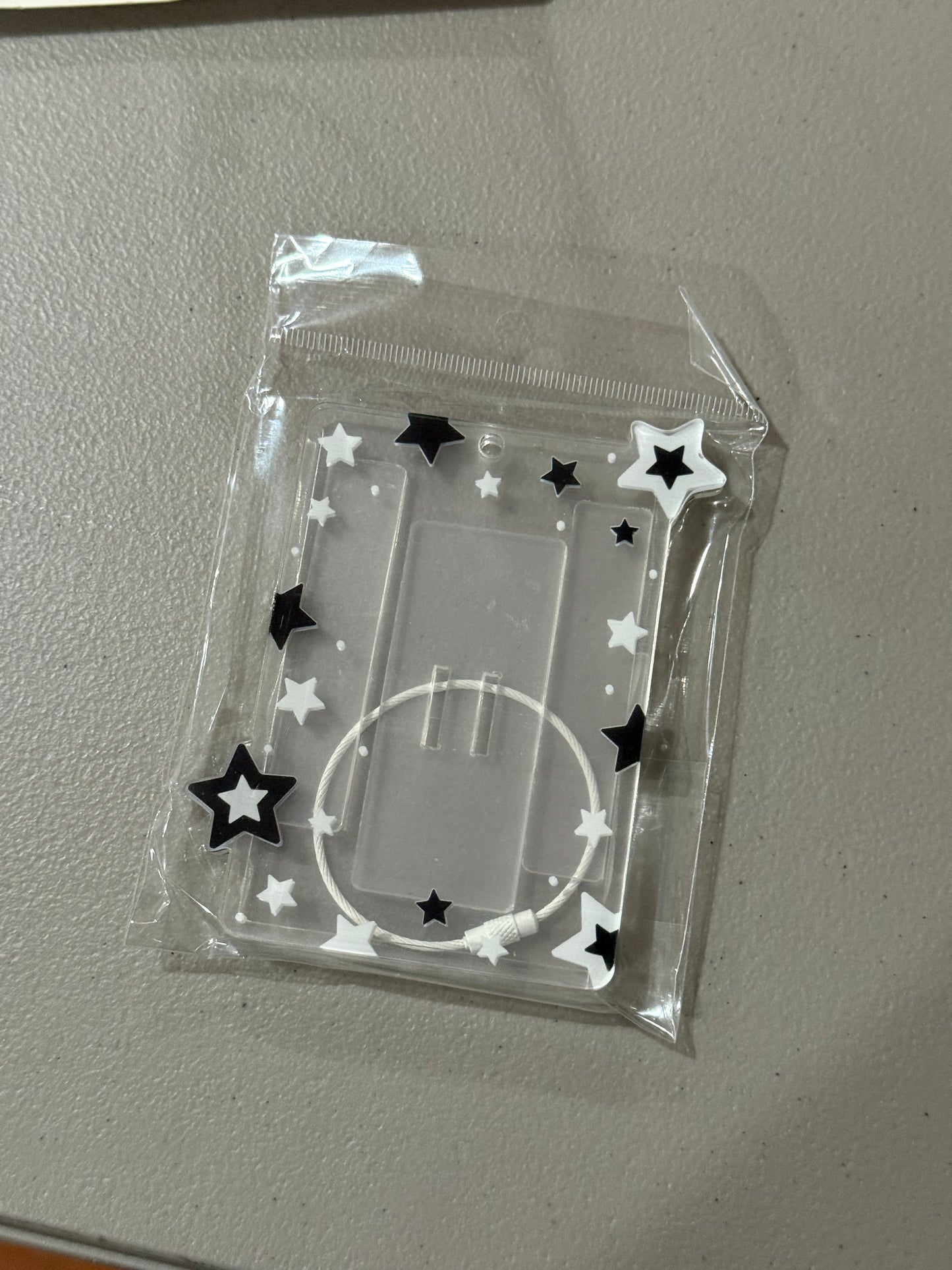 Acrylic PC Holder with stand - Stars