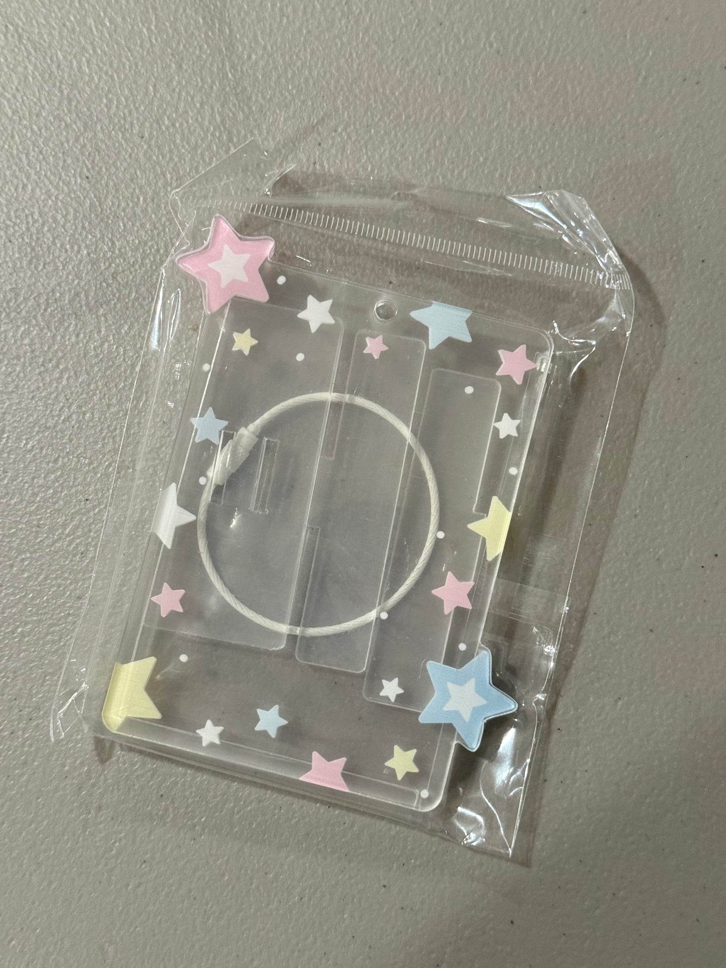 Acrylic PC Holder with stand - Stars