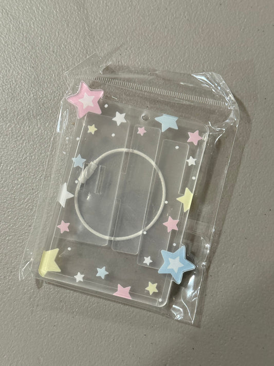 Acrylic PC Holder with stand - Stars
